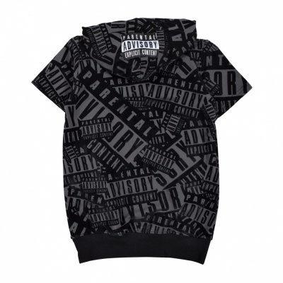 Džemperis ar īsām piedurknēm "Parental Advisory"